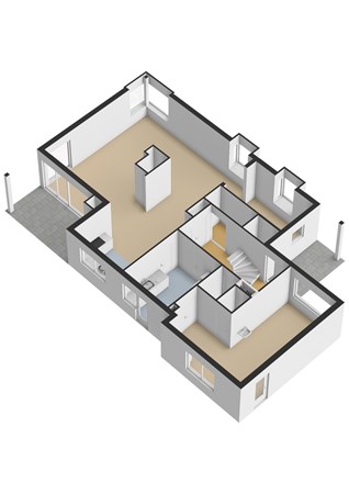 Floorplan - Ingeland 47A, 3155 GC Maasland